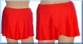 front slit box skirt
